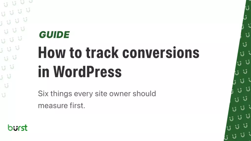How to track conversions in WordPress